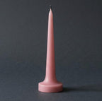 Pink Conical Taper Candle