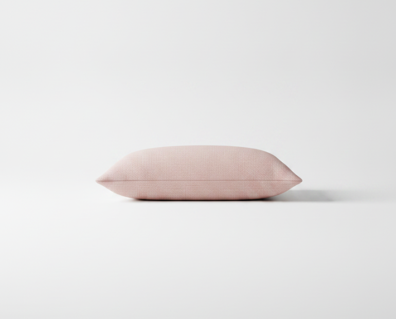 Pink Lumbar Linear Pillow